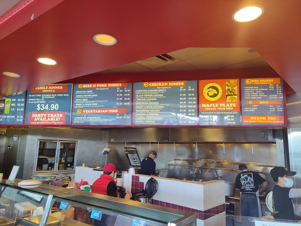 Maple Express Menu image 4